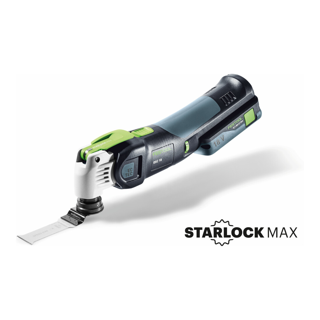 Festool Accu-oscillerende machine OSC 18 HPC 4,0 EI-Plus VECTURO