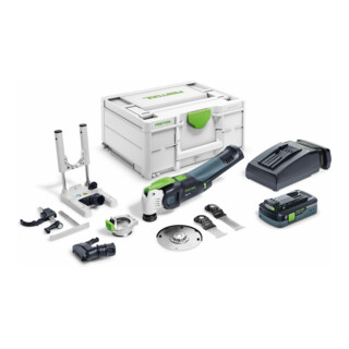 Festool Accu-oscillerende machine OSC 18 HPC 4,0 EI-Set VECTURO