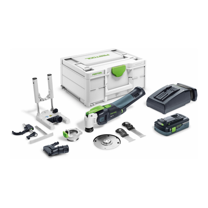 Festool Accu-oscillerende machine OSC 18 HPC 4,0 EI-Set VECTURO