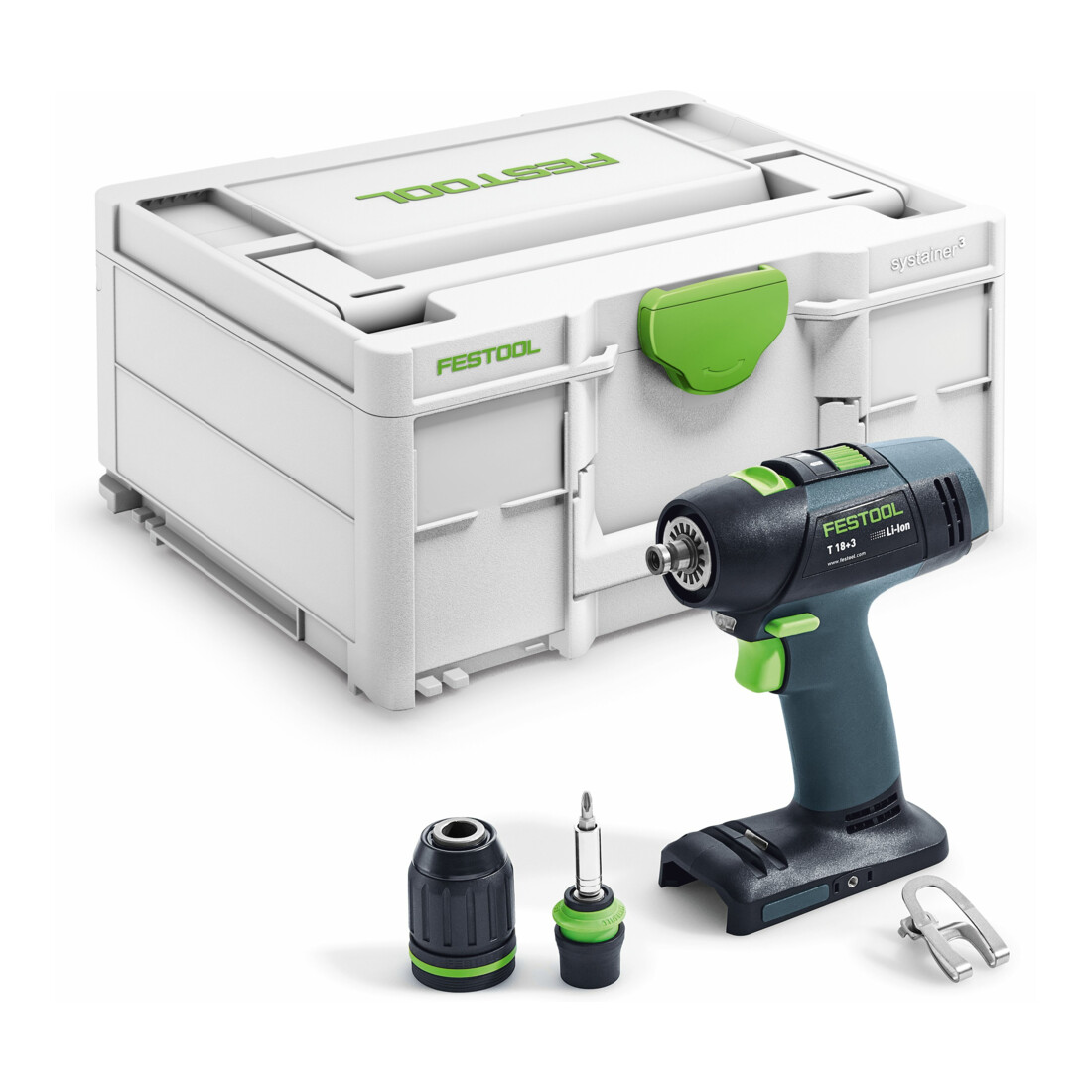 Festool Accu-schroefboormachine T 18+3-Basic