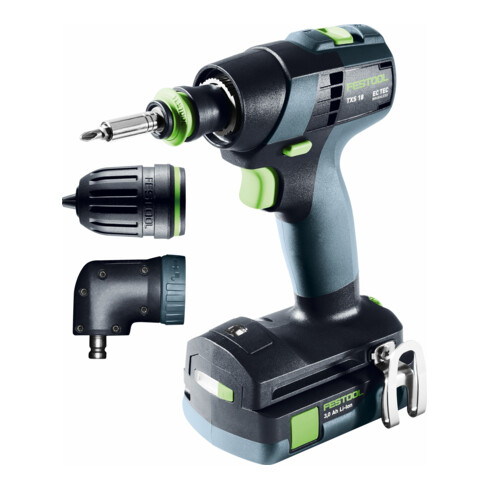 Festool Accu-schroefboormachine TXS 18 C 3,0-Set