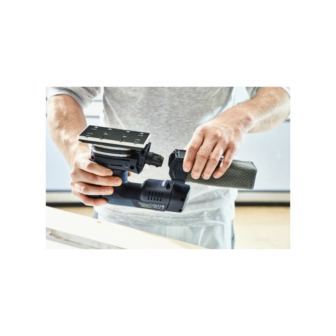 Festool Accu-vlakschuurmachine RTSC 400-Basic-ERGO