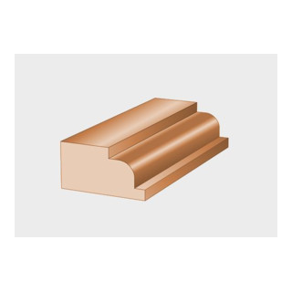 Festool afrondfrees HW (met aanloopkogellager) 8 mm schachtdiameter