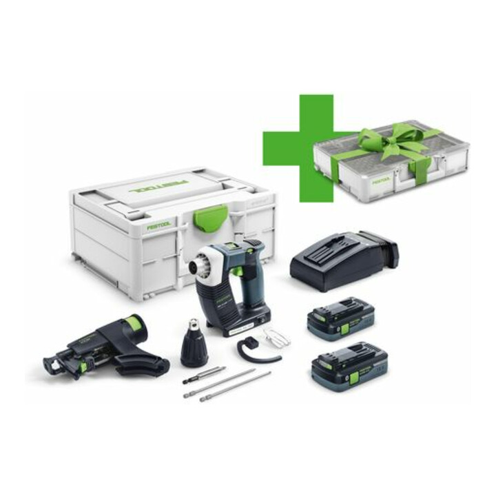 Festool Akku-Bauschrauber DWC 18-4500 I-Plus Organizer Edition DURADRIVE