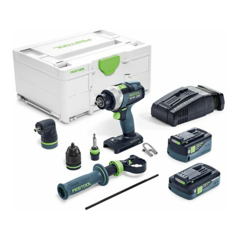Festool Akku-Bohrschrauber TDC 18/4 5,2/4,0 I-Set-SCA QUADRIVE