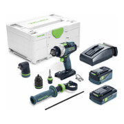 Festool Akku-Bohrschrauber TDC 18/4 5/4,0 I-Set QUADRIVE