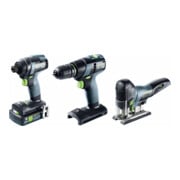 Festool Akku-Combo-Set Montage TID 18/TXS 18/PSC 420/TB 137-2