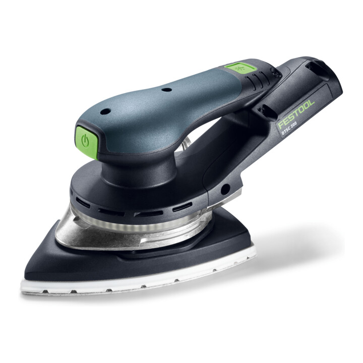 Set Festool Akku-Deltaschleifer DTSC 200-Basic + Schleifmittel Granat Delta 200 P40 GR/50 + Schleifmittel Granat Delta 200 P80 GR/50 + Schleifmittel Granat Delta 200 P120 GR/50