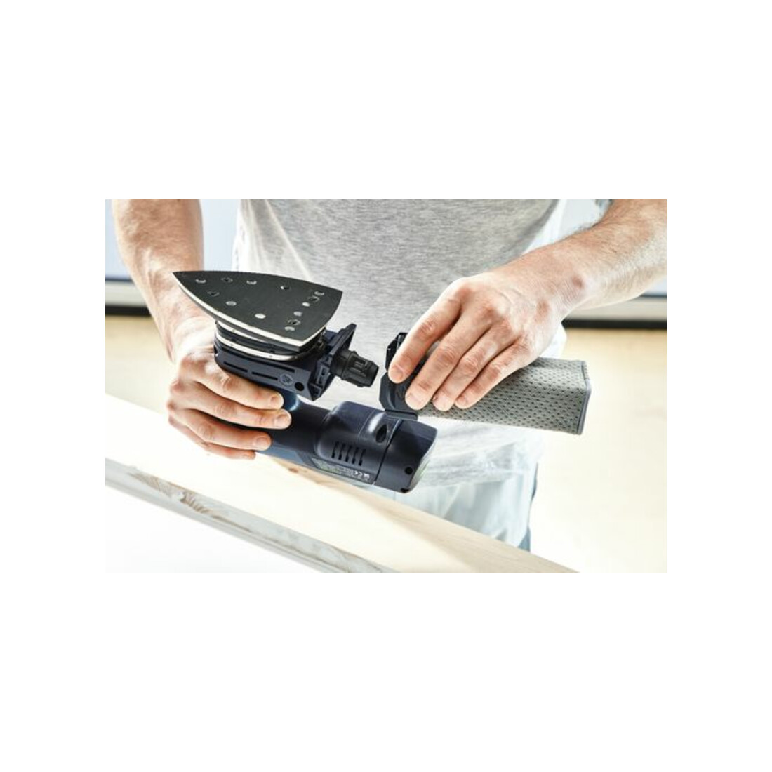 Festool Akku-Deltaschleifer DTSC 400-Basic