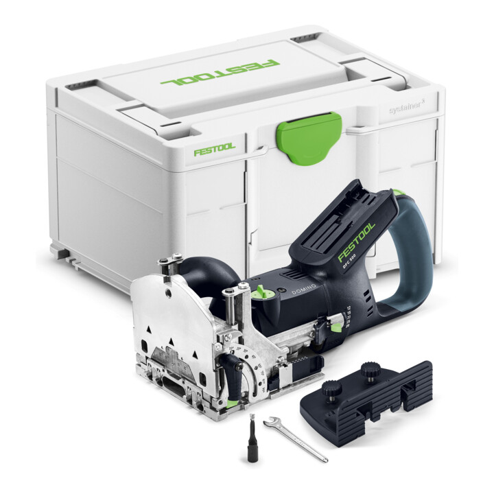 Set Festool DOMINO DFC 500 E-Basic + DOMINO Dübel Buche DS 4/5/6/8/10 1060 BU