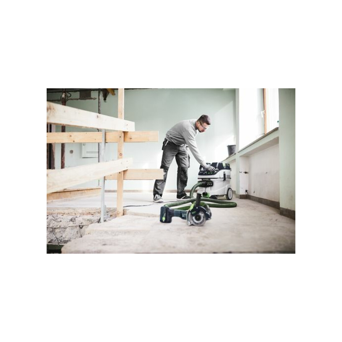 Festool Akku-Freihandtrennsystem DSC-AGC 18-125 FH EB-Basic