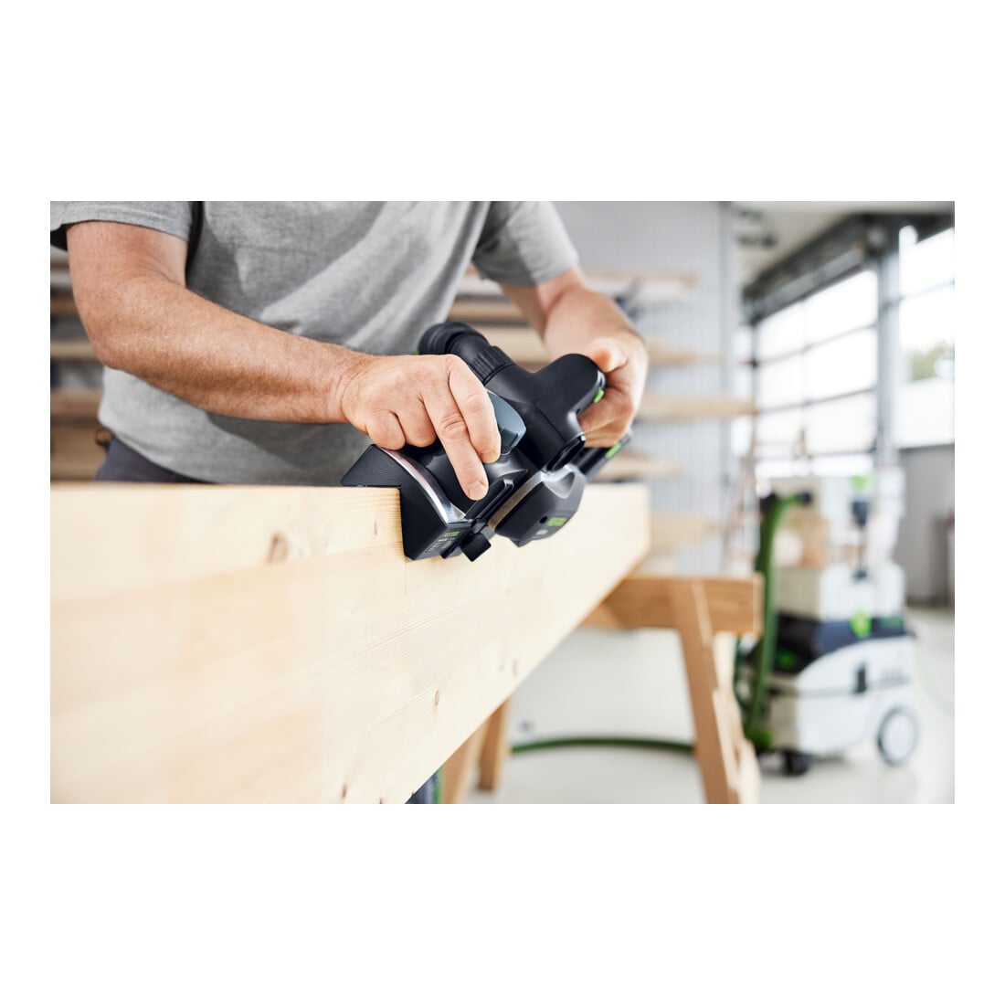 Festool Akku-Hobel HLC 82 EB-Basic