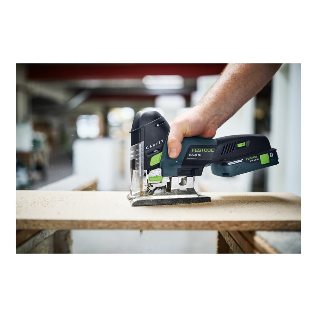 Festool Akku-Pendelstichsäge PSC 420 EB-Basic CARVEX Solo-Version
