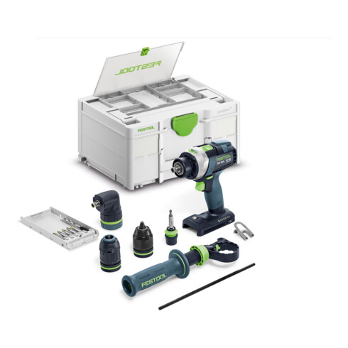 Festool Akku-Schlagbohrschrauber QUADRIVE TPC 18/4 Basic-Set XL