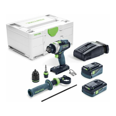 Festool Akku-Schlagbohrschrauber TPC 18/4 5,2/4,0 I-Plus-SCA QUADRIVE