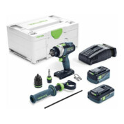 Festool Akku-Schlagbohrschrauber TPC 18/4 5,2/4,0 I-Plus-SCA QUADRIVE