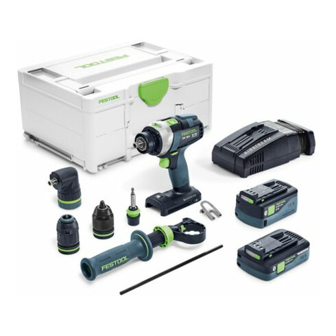 Festool Akku-Schlagbohrschrauber TPC 18/4 5,2/4,0 I-Set/XL-SCA QUADRIVE