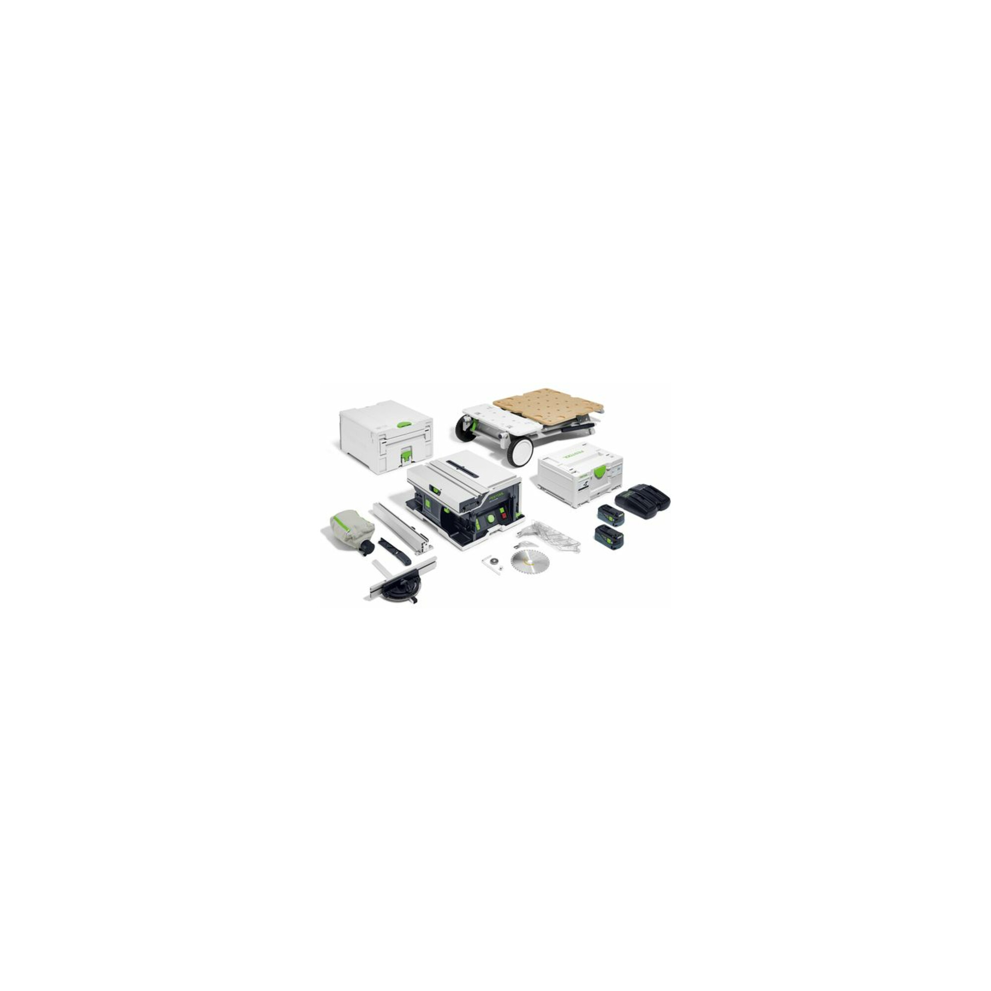 Festool Akku-Tischkreissäge CSC SYS 50 EBI-Set