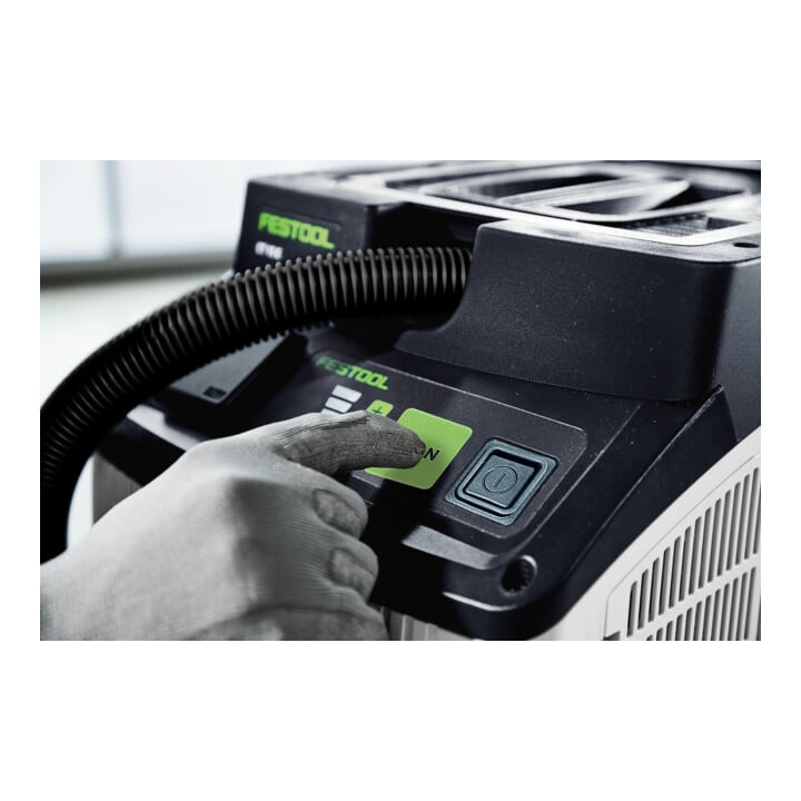 Festool Aspirateur mobile CLEANTEC CT 15-Set, 350 – 1200 W, 3700 l/min