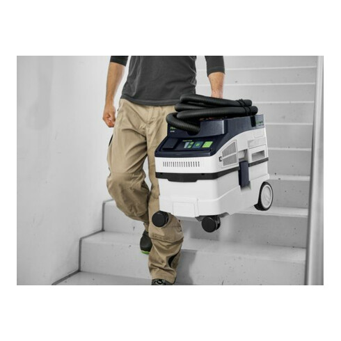Festool Aspirateur mobile CLEANTEC CT 15-Set, 350 – 1200 W, 3700 l/min