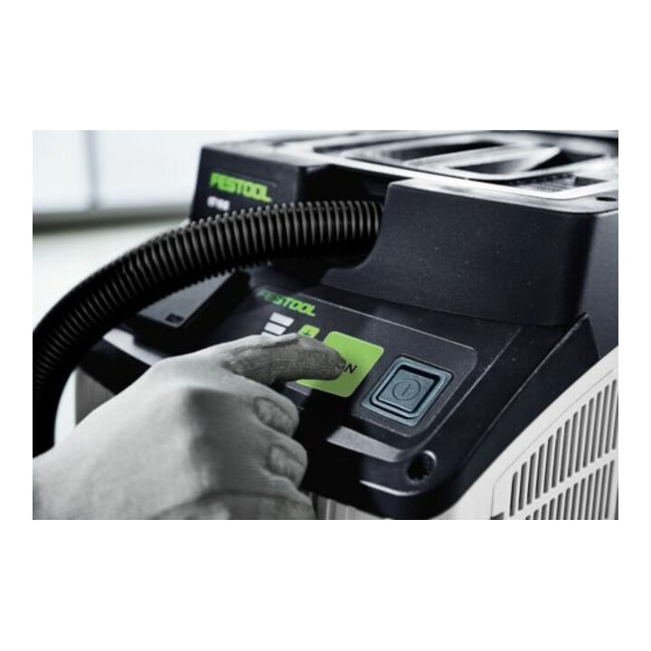 Festool Aspirateur mobile CLEANTEC CT 15-Set, 350 – 1200 W, 3700 l/min