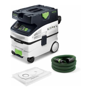 Festool Aspirateur mobile CLEANTEC CTH MIDI I AC, 350 – 1200 W, 3700 l/min