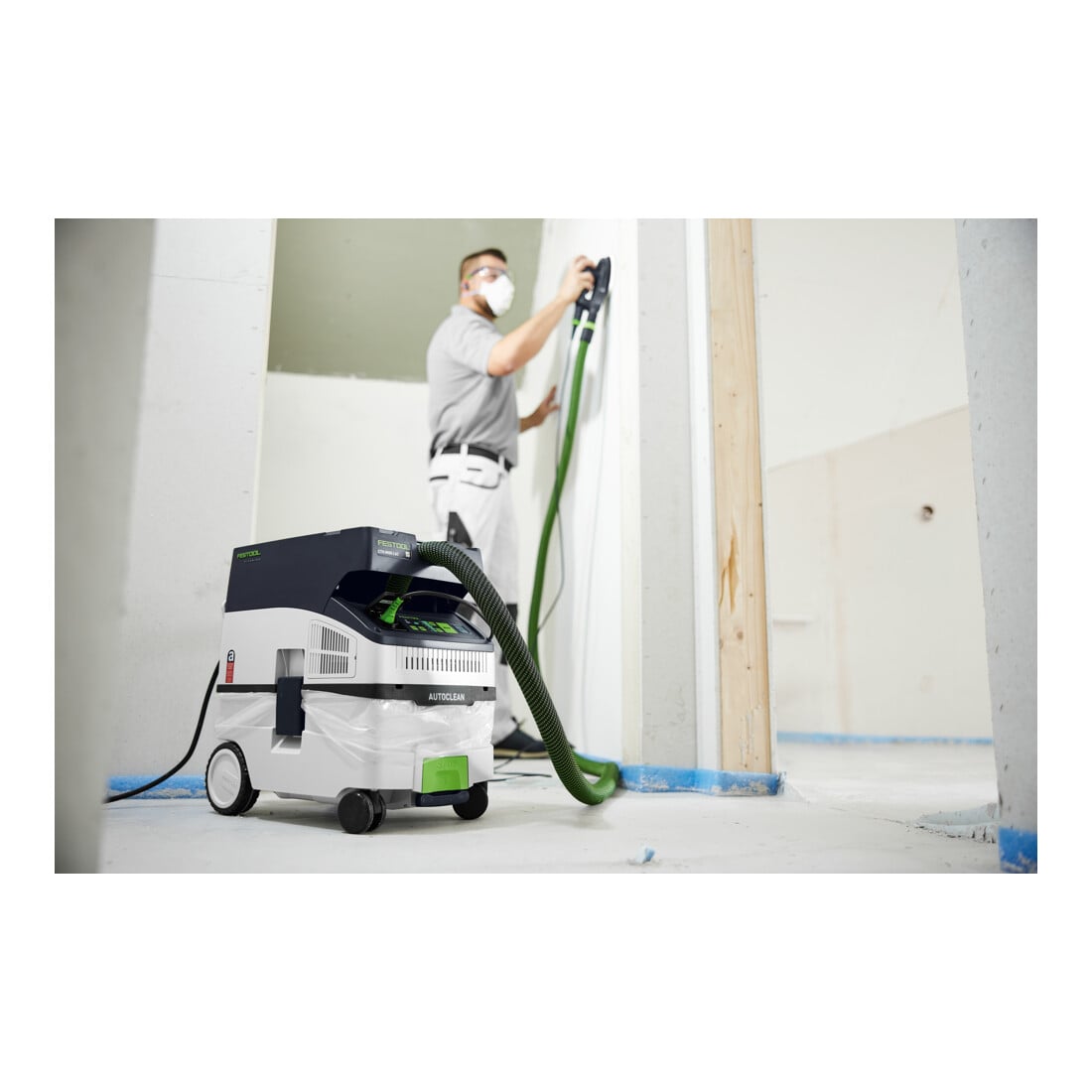 Festool Aspirateur mobile CLEANTEC CTH MIDI I AC, 350 – 1200 W, 3700 l/min