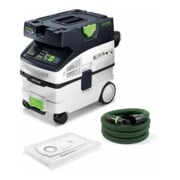 Festool Aspirateur mobile CLEANTEC CTH MIDI I AC, 350 – 1200 W, 3700 l/min-4