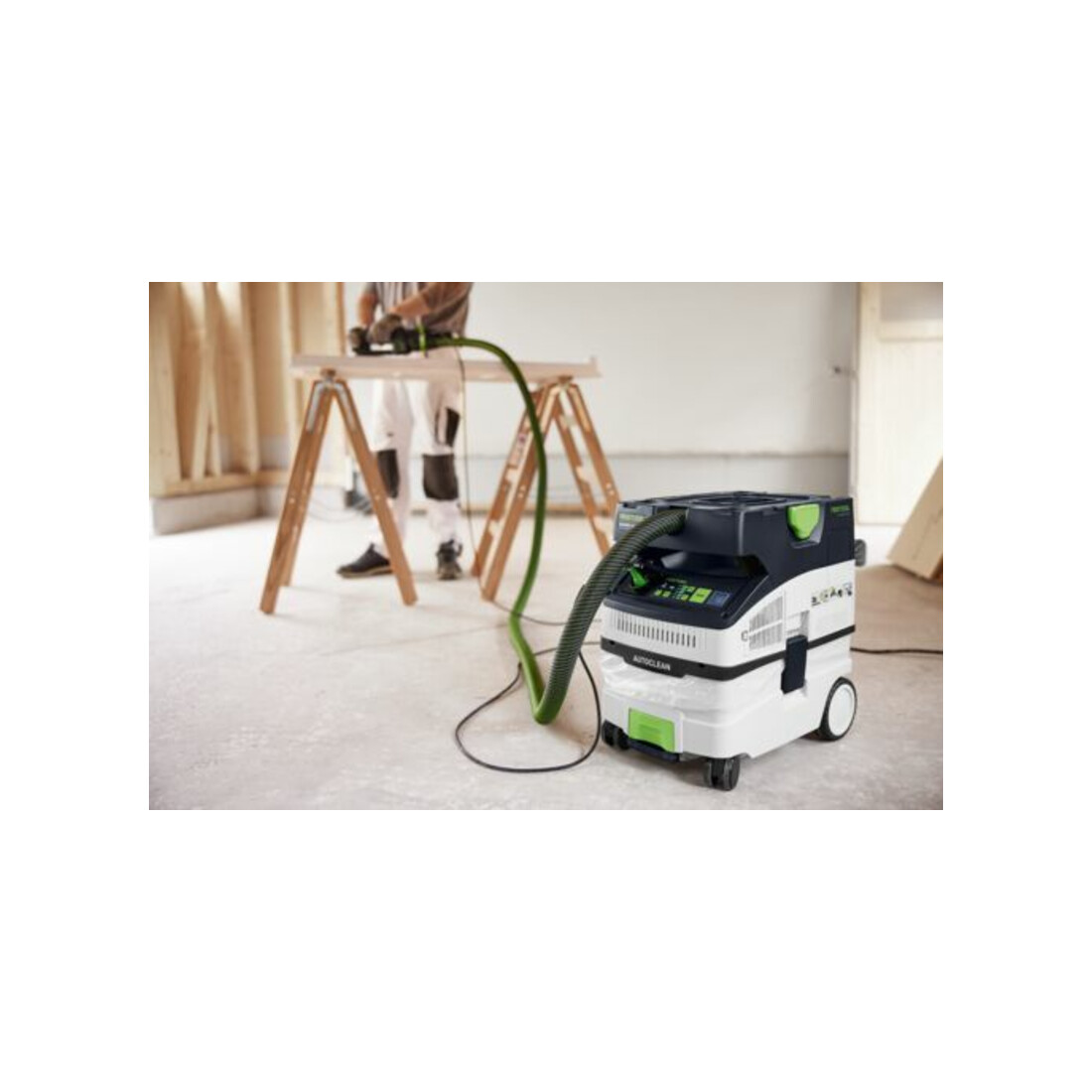Festool Aspirateur mobile CLEANTEC CTH MIDI I AC, 350 – 1200 W, 3700 l/min