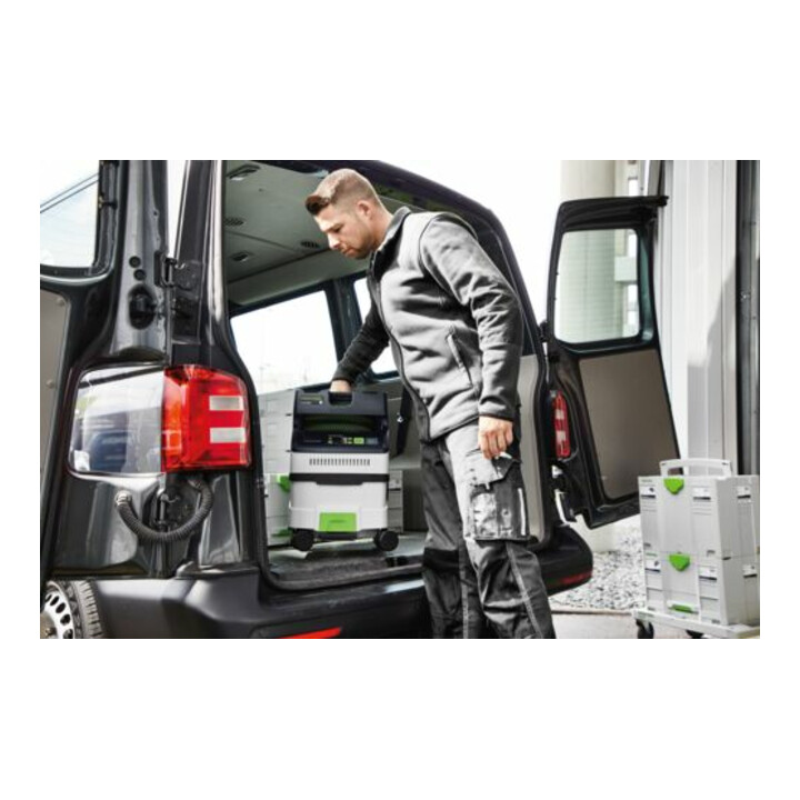 Festool Aspirateur mobile CLEANTEC CTL MIDI I, 350 – 1200 W, 3700 l/min