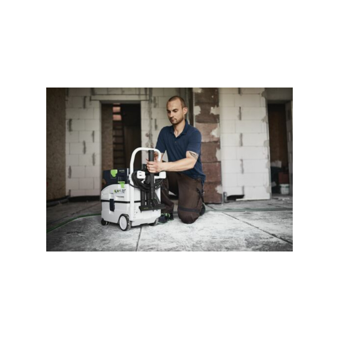 Festool Aspirateur mobile CLEANTEC CTL MIDI I, 350 – 1200 W, 3700 l/min
