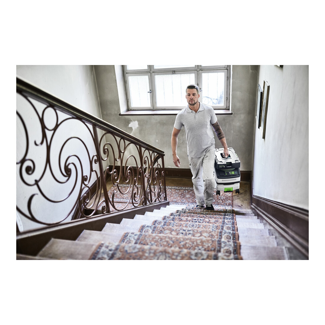 Festool Aspirateur mobile CLEANTEC CTL MINI I, 350 – 1200 W, 3700 l/min