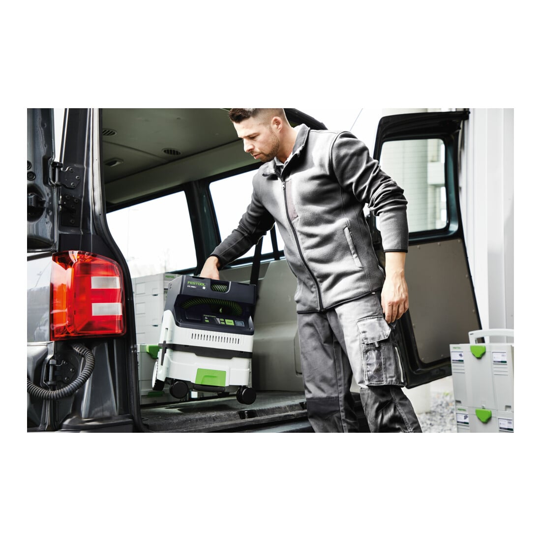 Festool Aspirateur mobile CLEANTEC CTL MINI I, 350 – 1200 W, 3700 l/min