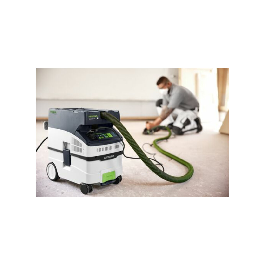 Festool Aspirateur mobile CLEANTEC CTM MIDI I AC, 350 – 1200 W, 3700 l/min