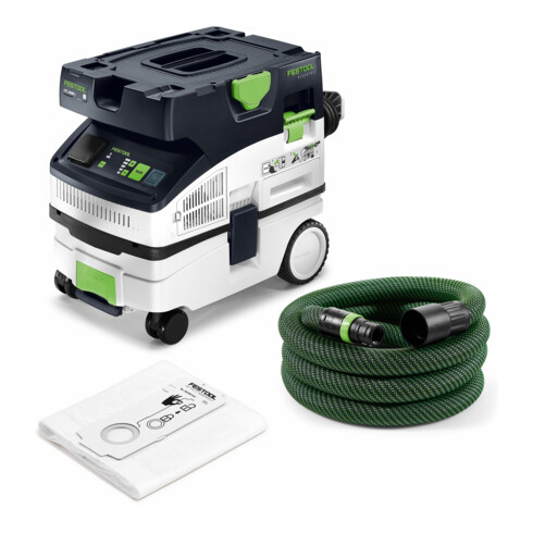 Festool Aspiratore mobile CLEANTEC CTL MINI I, 350 – 1200 W, 3700 l/min