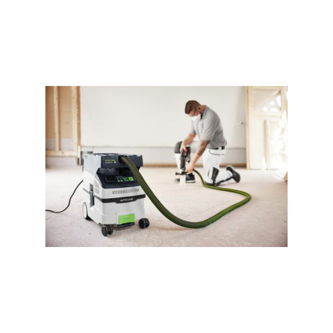 Festool Aspiratore mobile CLEANTEC CTM MIDI I AC, 350 – 1200 W, 3700 l/min