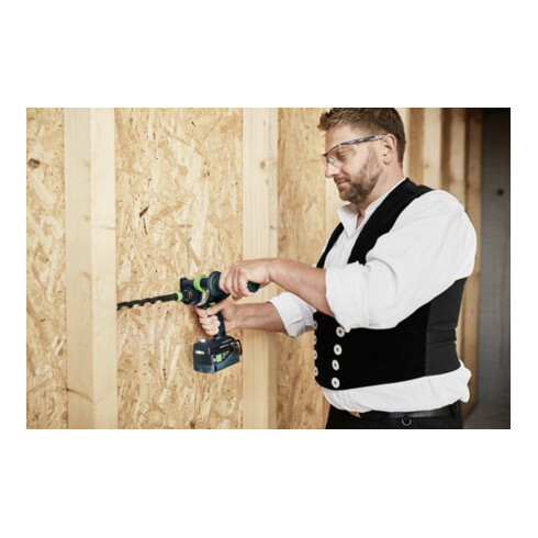 Festool Avvitatore a percussione a batteria TPC 18/4 I-Basic-Set QUADRIVE