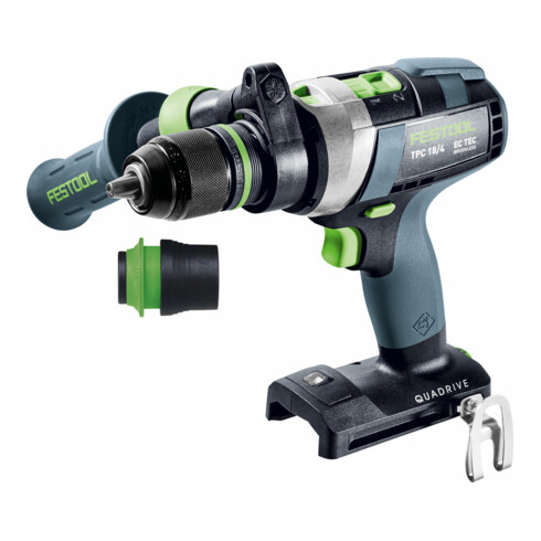 Festool Avvitatore a percussione a batteria TPC 18/4 I-Basic-Set QUADRIVE