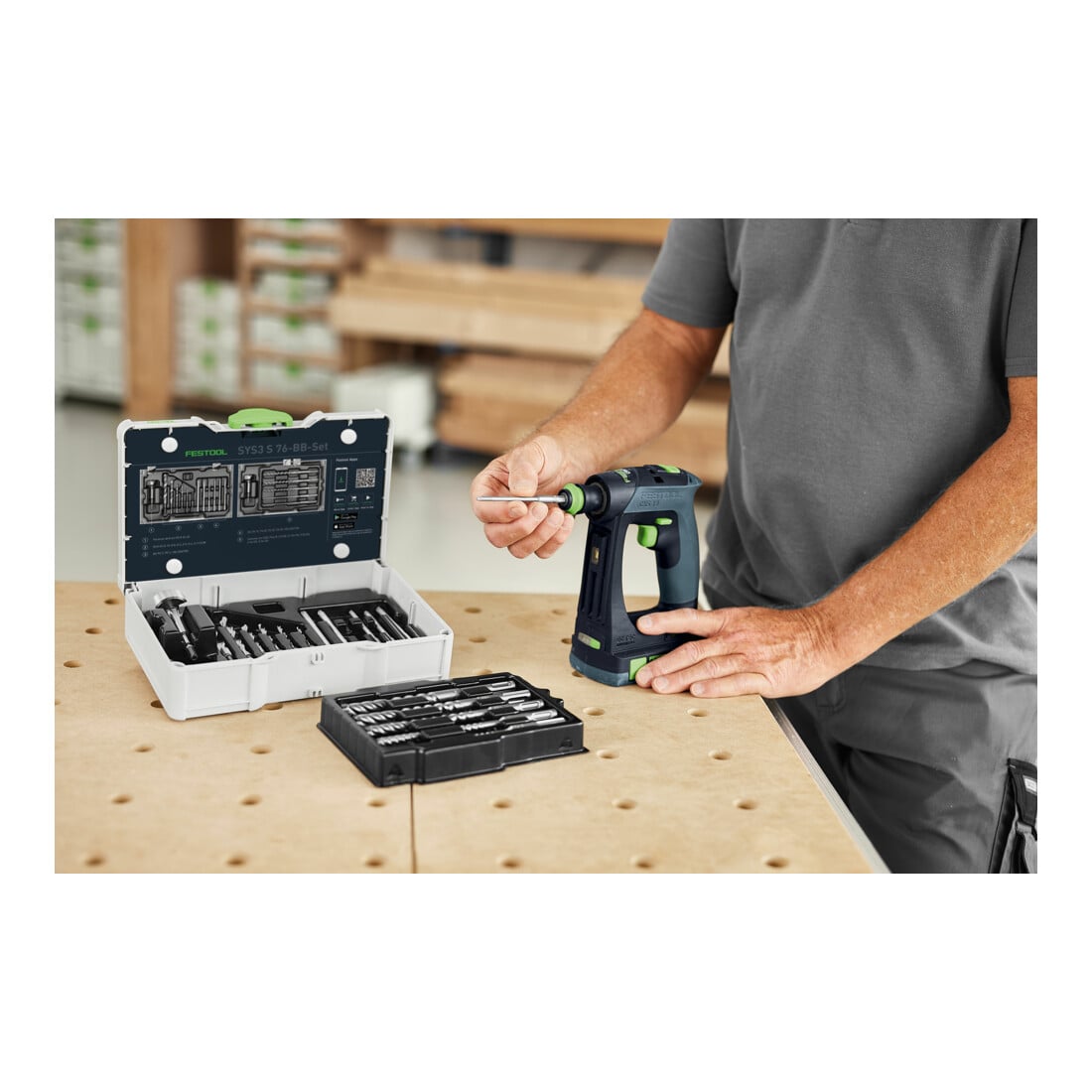 Festool Bit und Bohrer-Set SYS3 S 76-BB-Set