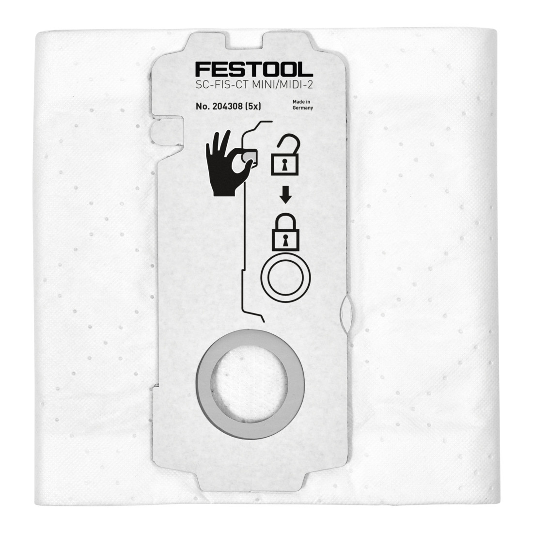 Festool Bundle – Set pulizia standard RS-ST D 27/36-Plus & sacco filtro SELFCLEAN SC-FIS-CT MINI/MIDI/CT15
