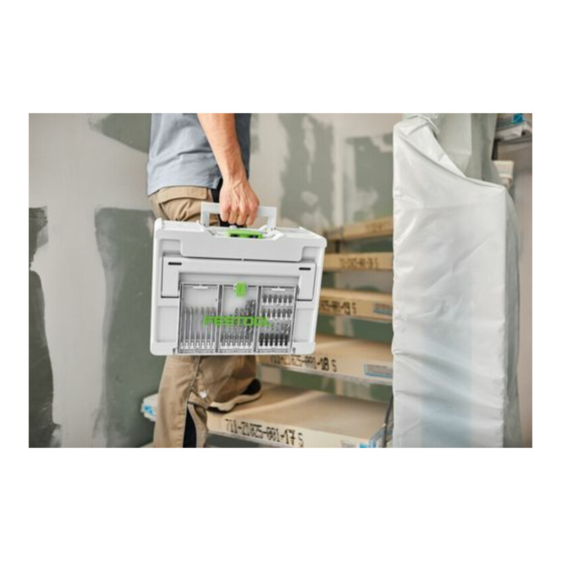 Festool Cassette de forets BKS SYS3 D3-10 CE/W