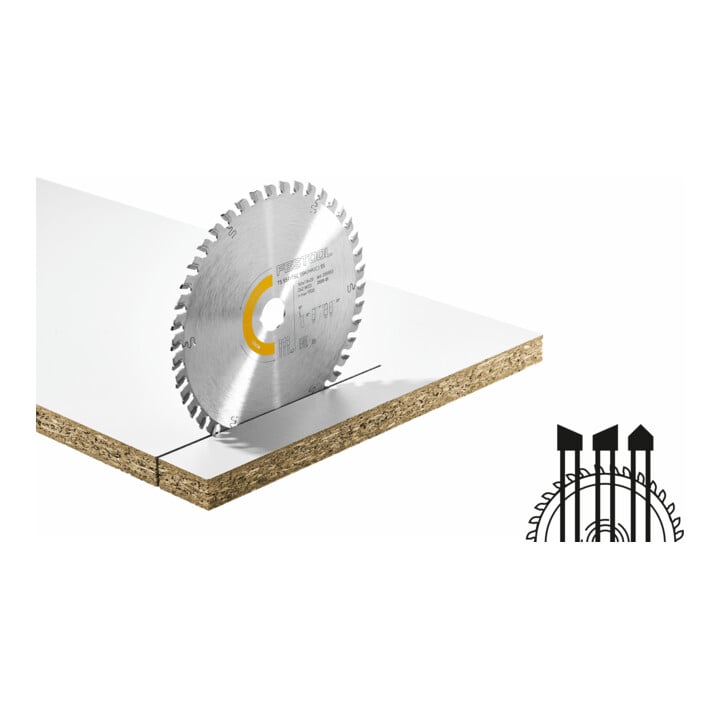 Festool Cirkelzaagblad HW 160x1,8x20 WD42 WOOD FINE CUT