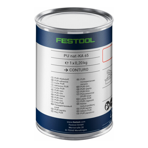 Festool Colla PU naturale PU NAT-KA 65/4