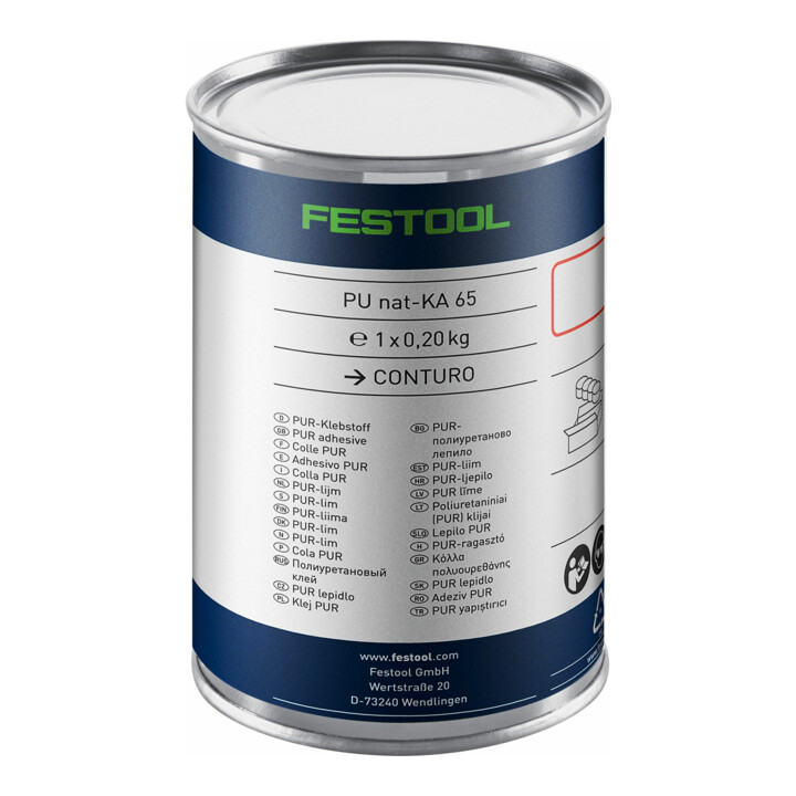 Festool Colle PU naturel PU NAT-KA 65/4