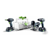 Festool Combo Set 18V per montaggi TID 18/TXS 18/PSC 420/TB M 137-4