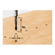 Festool Doorgangsboor HW S8 D5/30