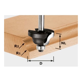 Festool Doppelradienfräser HW