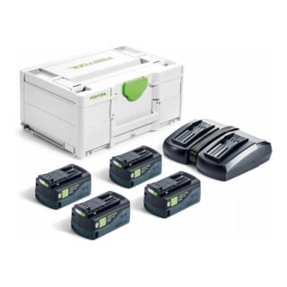 Festool Energie-Set SYS 18V 4x5,0/TCL 6 DUO