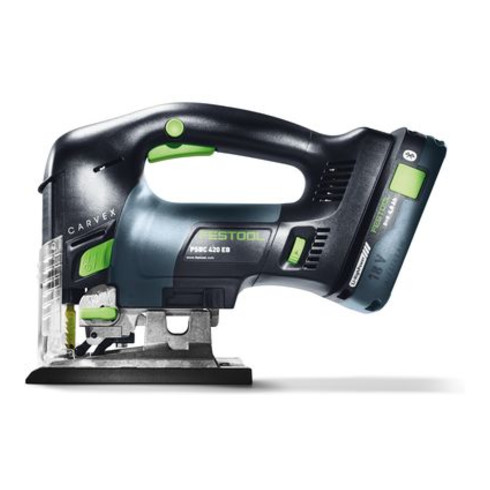 Festool Gratis Aktion Akku-Pendelstichsäge PSBC 420 EB-Basic CARVEX + Akku BP 18 Li 5,2 AS-ASI