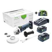 Festool Gratis Aktion Akku-Winkelschleifer AGC 18-125 Li 5,2 EB-Plus + Akku BP 18 Li 5,2 AS-ASI